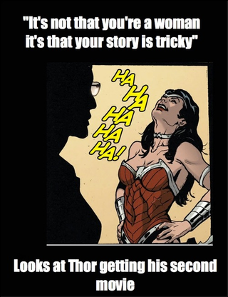 Illustration for article titled Wonder Woman Laughs at Your Patriarchal Ways